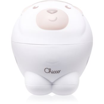 Chicco Cot And Nightstand Projector Polar Bear proiector 2 in 1 - imagine 2